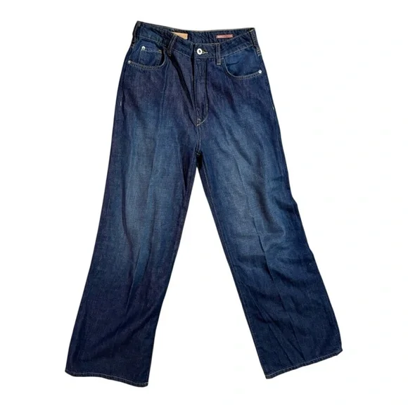 Anthropologie Pilcro The Annie Wide Leg Jeans Sz 27 - Picture 3 of 7